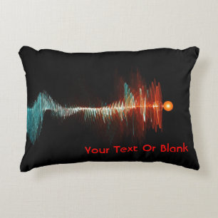 Particle-Wave Duality Decorative Cushion