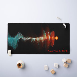 Particle-Wave Duality Desk Mat