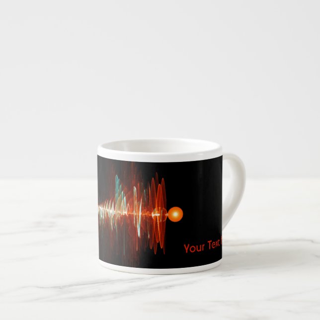 Particle-Wave Duality Espresso Cup (Front Right)