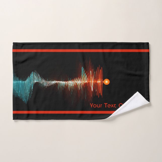 Particle-Wave Duality Hand Towel (Hand Towel)