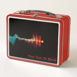 Particle-Wave Duality Metal Lunch Box