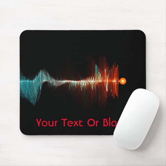 Particle-Wave Duality Mouse Mat (With Mouse)