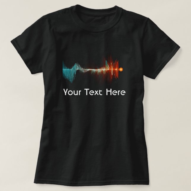 Particle-Wave Duality T-Shirt (Design Front)