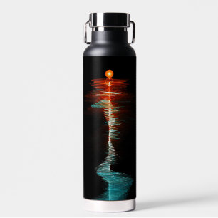 Particle-Wave Duality Water Bottle