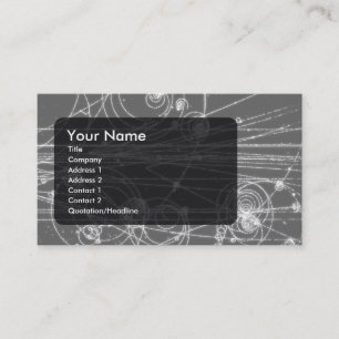 Particles business card
