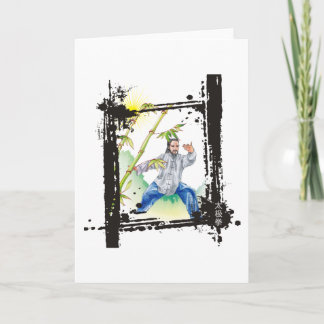 Parting Horse's Mane - Tai Chi Card