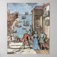 Parting of Columbus with Ferdinand and