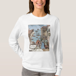 Parting of Columbus with Ferdinand and T-Shirt