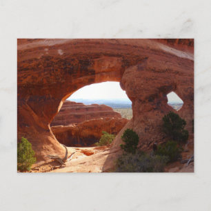 Partition Arch at Arches National Park Postcard
