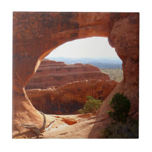 Partition Arch at Arches National Park Tile