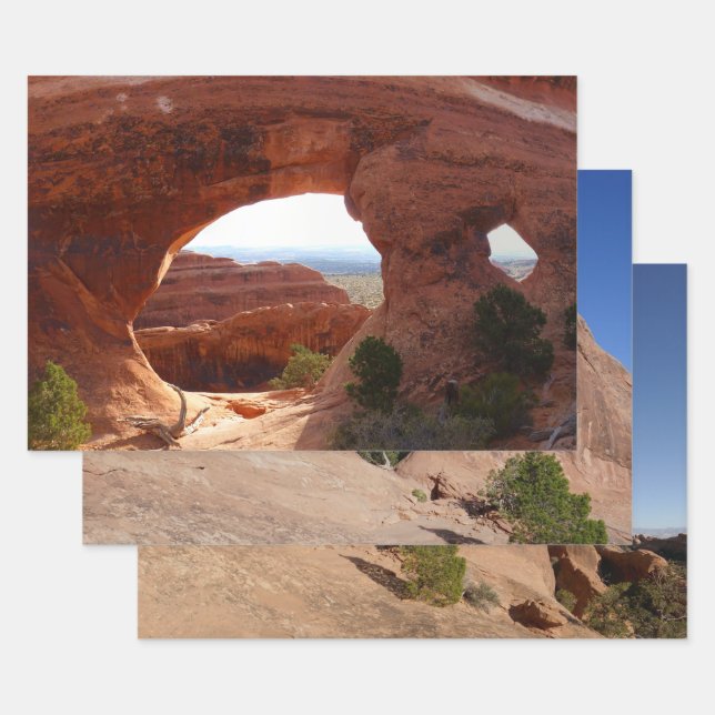 Partition Arch at Arches National Park Wrapping Paper Sheet (Set)