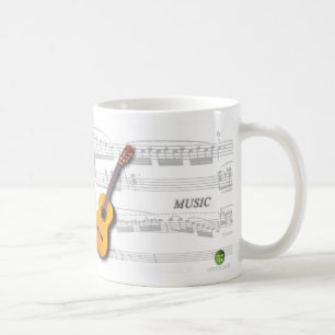 Partition - Violão - Music Coffee Mug