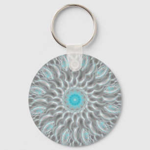Partly Cloudy  Key Ring