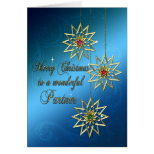 Partner Christmas card