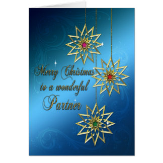 Partner Christmas card