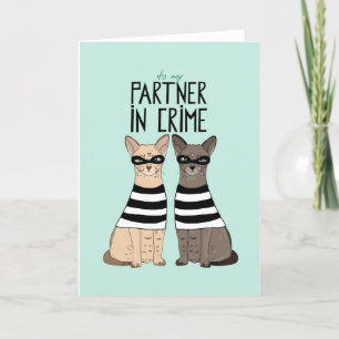 Partner In Crime Love Card