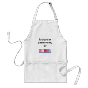 Partner periodic table name apron
