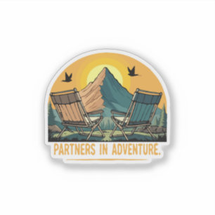 Partners in Adventure   Retro Mountain Camping 