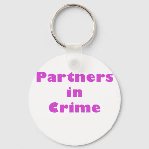 Partners in Crime Key Ring