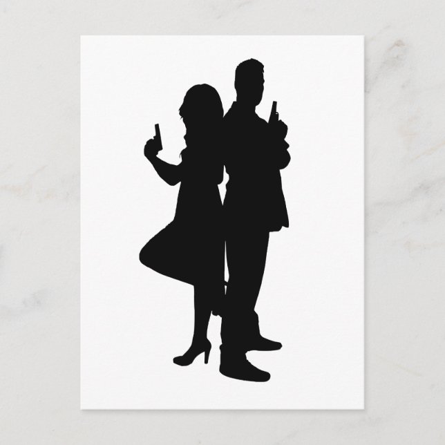 PARTNERS IN CRIME POSTCARD (Front)