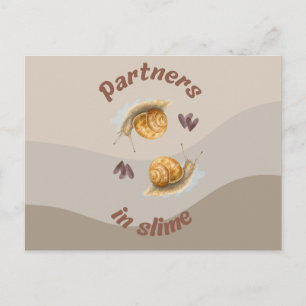 Partners in Slime Postcard
