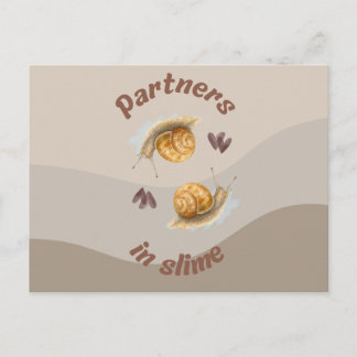 Partners in Slime Postcard