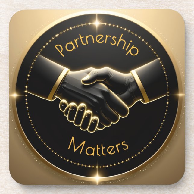 Partnership Matters Coaster (Front)