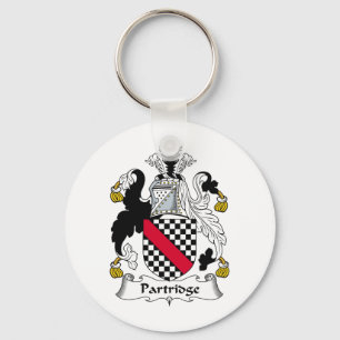 Partridge Family Crest Key Ring