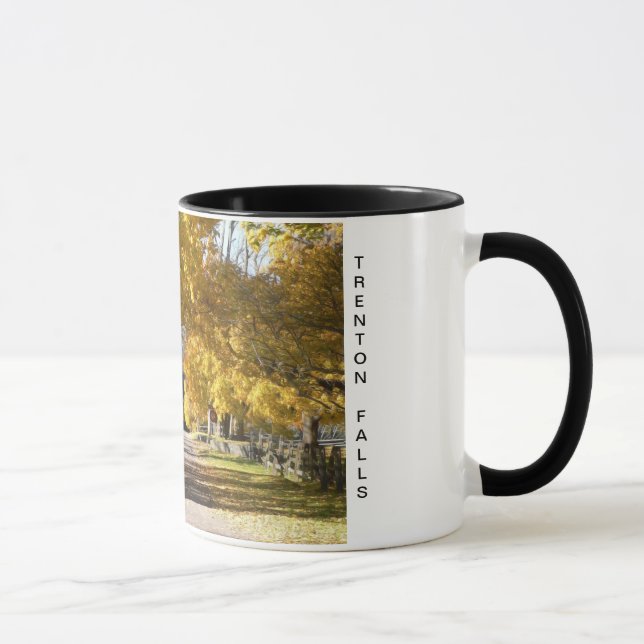 Partridge Hill Rd in Fall Mug (Right)