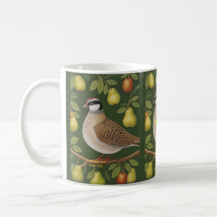 Partridge in a Pear Tree, 1st Day of Christmas mug