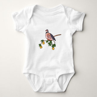 Partridge in a Pear Tree Baby Bodysuit
