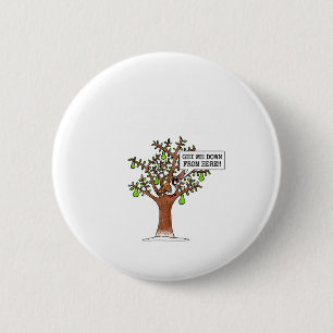 Partridge In A Pear Tree, Christmas Carol Singing 6 Cm Round Badge
