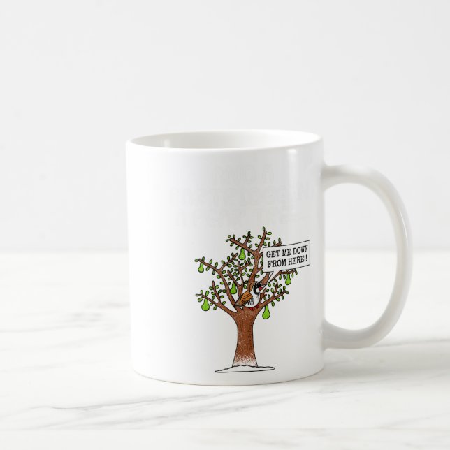 Partridge In A Pear Tree, Christmas Carol Singing  Coffee Mug (Right)