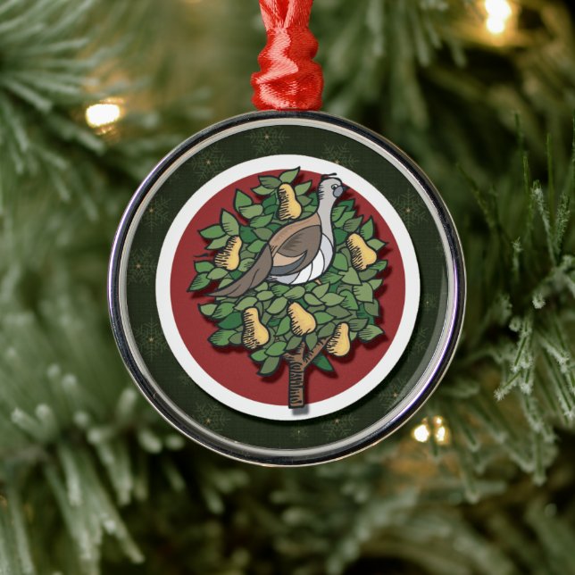 Partridge In A Pear Tree Ornament (Tree)