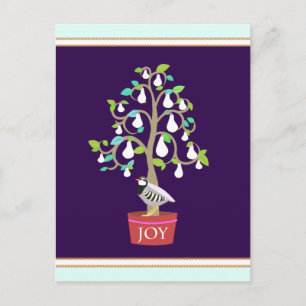 Partridge in a Pear Tree Postcard
