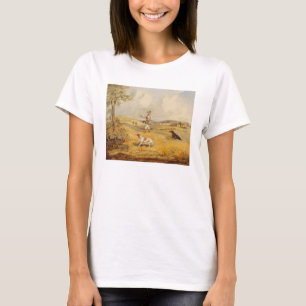 Partridge Shooting (oil on panel) T-Shirt