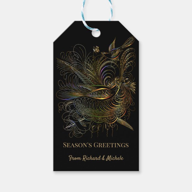 Partridges Gift Tags (Front)