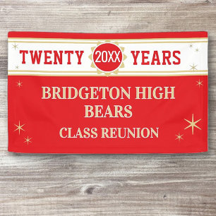 Party! 20th Reunion Celebration Banner