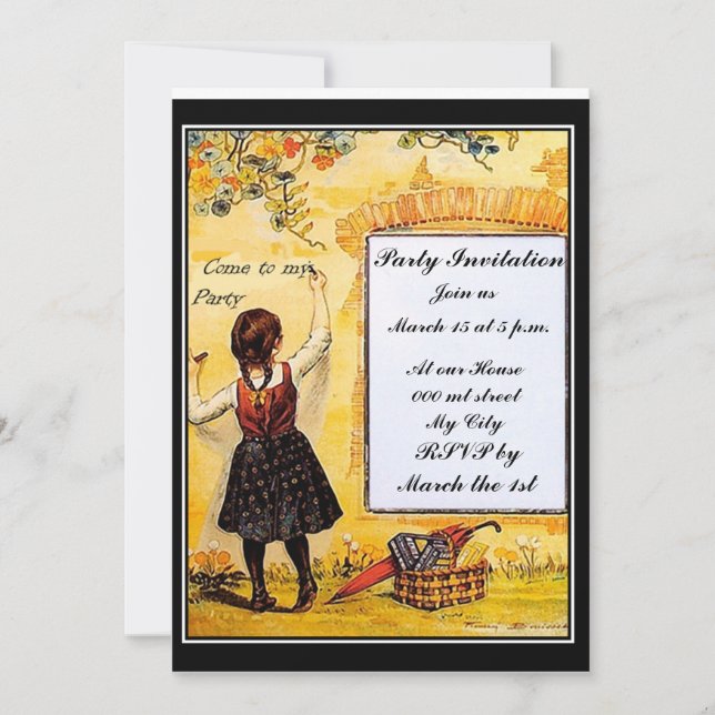 Party 2 Invitation (Front)