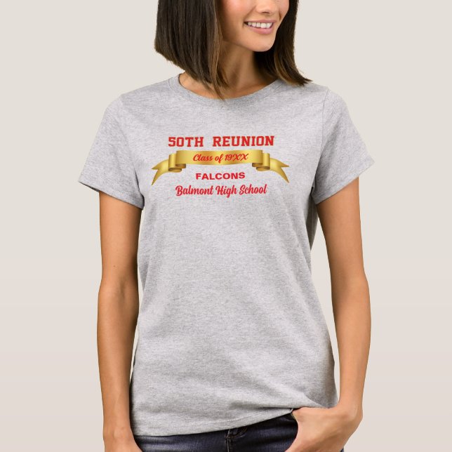 Party! 50th Class Reunion custom  T-Shirt (Front)