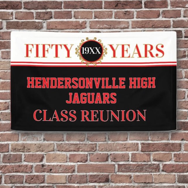 Party! 50th Reunion Celebration Banner (Creator Uploaded)