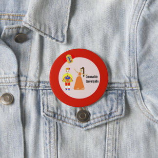 party 7.5 cm round badge
