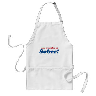Party Animal also available in Sober! Standard Apron