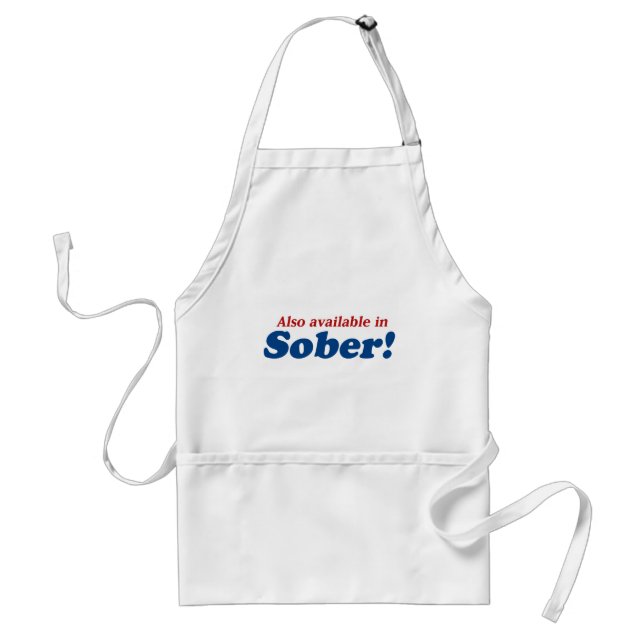 Party Animal also available in Sober! Standard Apron (Front)