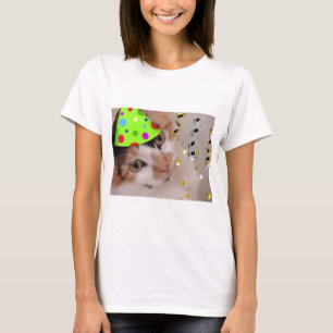 Party Animal/Calico Cat T-Shirt