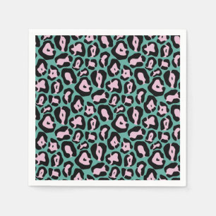 Party Animal Cheetah Print Paper Cup Napkin