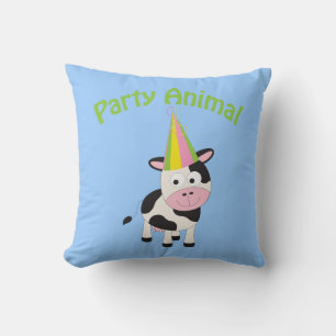 Party Animal cow Cushion