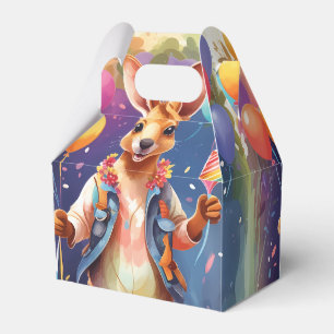 Party Animal Cute Kangaroo v3    Favour Box
