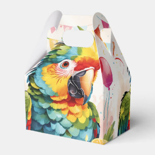 Party Animal Cute Parrot v1 Favour Box