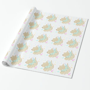 Party Animal Wheaten Scottie Wrapping Paper